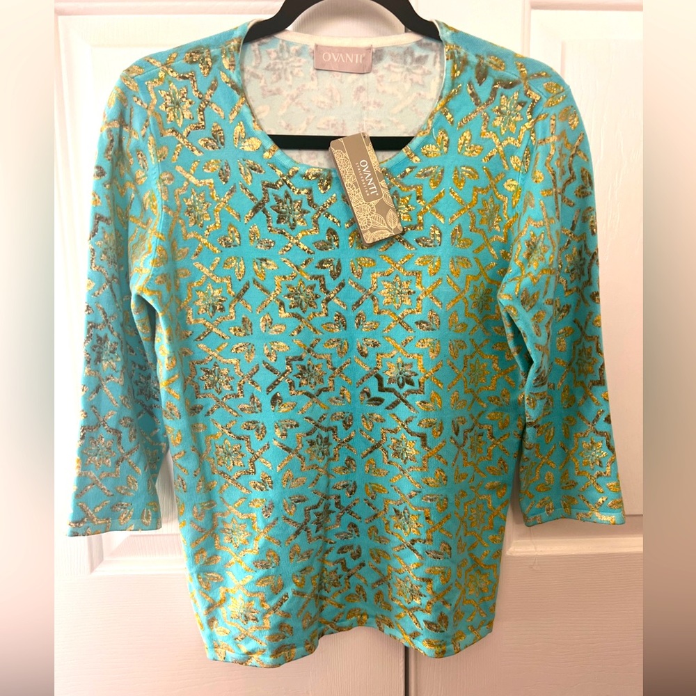 New NWT 3/4 sleeve sweater